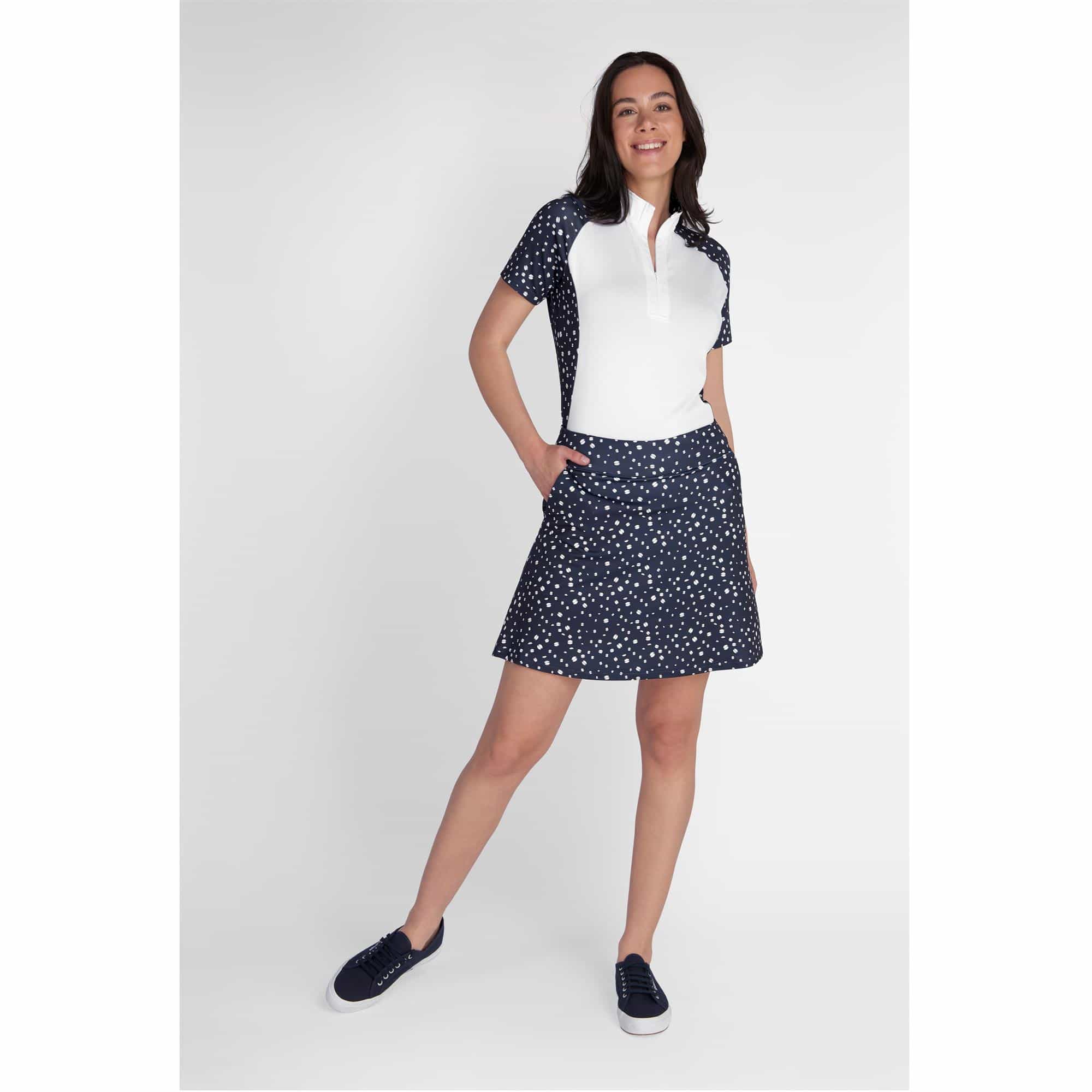 Green Lamb Kelsey Printed Flare Skort Night Sky